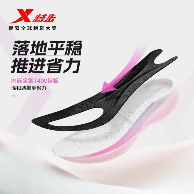 板跑鞋之选：特步360X 20！369元！马拉松跑者的高性价比碳(图3)